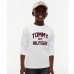 TOMMY HILFIGER μπλούζα παιδική αγόρι KB0KB10642-YBR λευκή